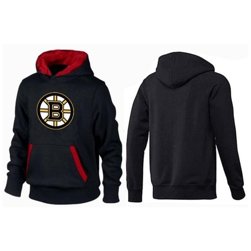 Nhl Boston Bruins Boys' Poly Fleece Hooded Sweatshirt - L : Target